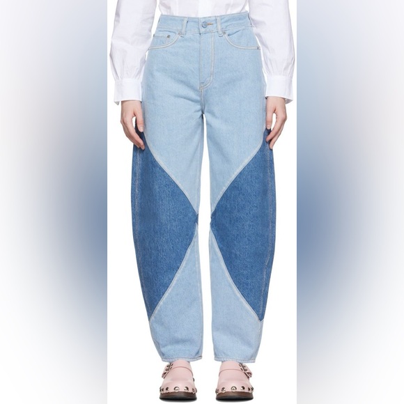 Ganni Blue Jeans - Picture 1 of 1